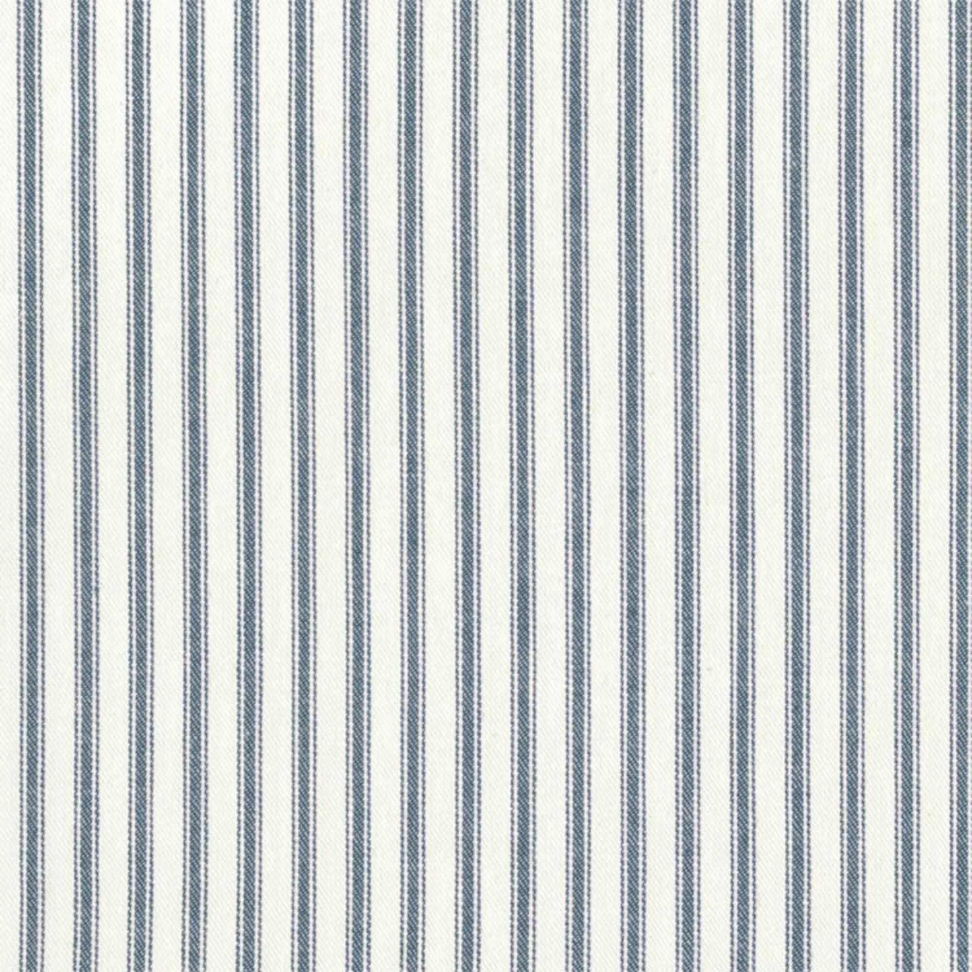 Denim Blue Woven Ticking